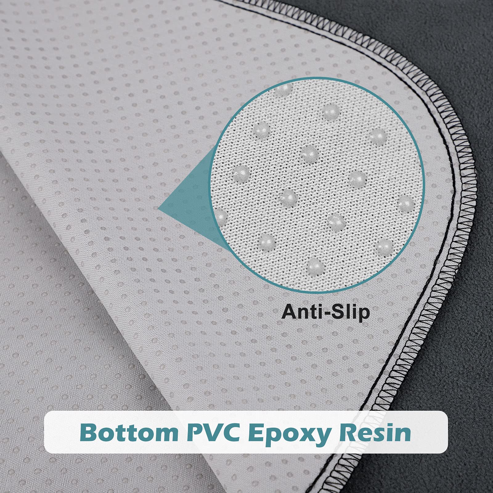 Capa impermeable de TPU protege el suelo y facilita la limpieza.