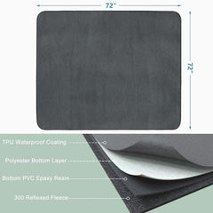 Almohadilla INVENHO con capas absorbentes para control rápido de orina.