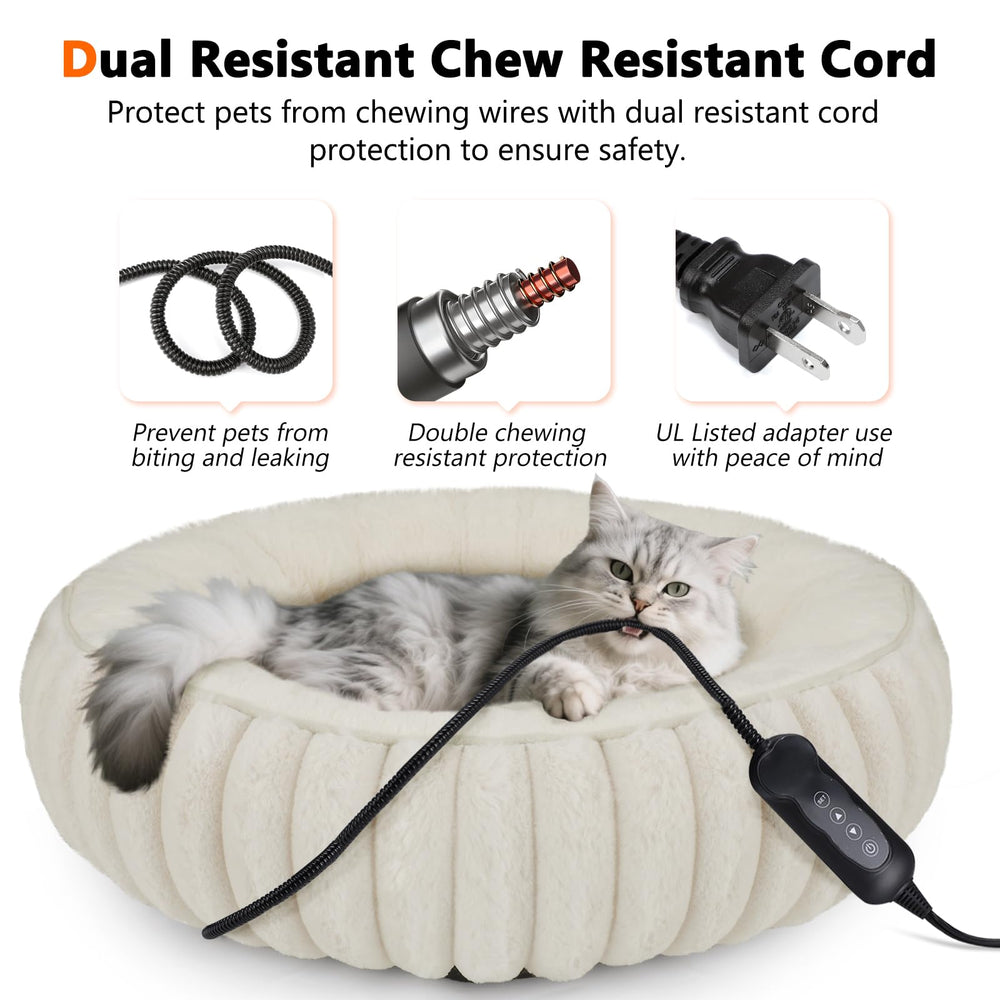 Protección de cable INVENHO con diseño espiral para evitar mordeduras