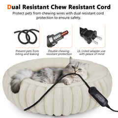 Protección de cable INVENHO con diseño espiral para evitar mordeduras