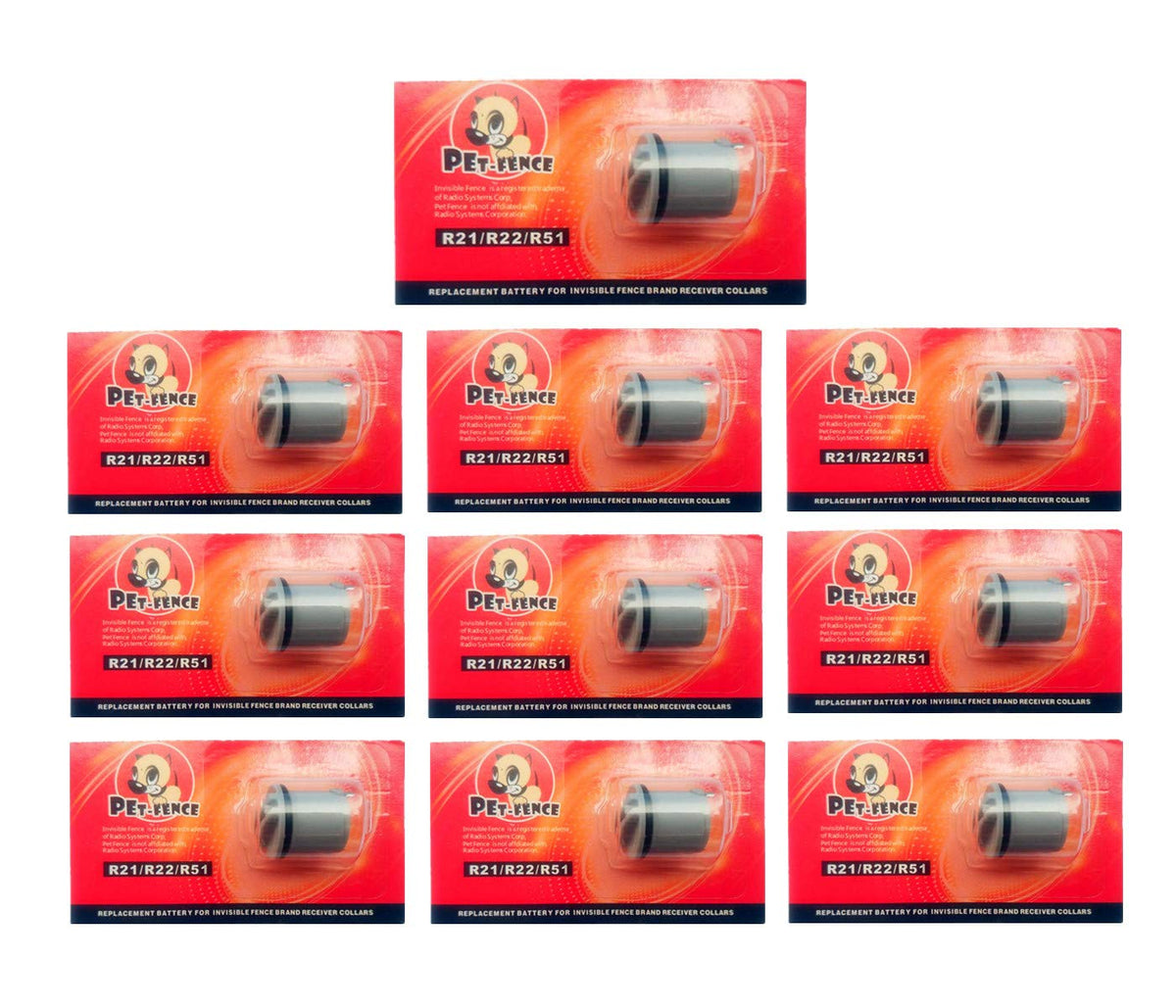 Batería para collar de cercado invisible con 3V y 170 mAh de alto rendimiento.