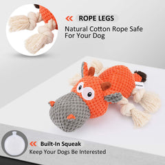 IOKHEIRA juguete peluche con papel crujiente, aporta textura y estímulo al juego.