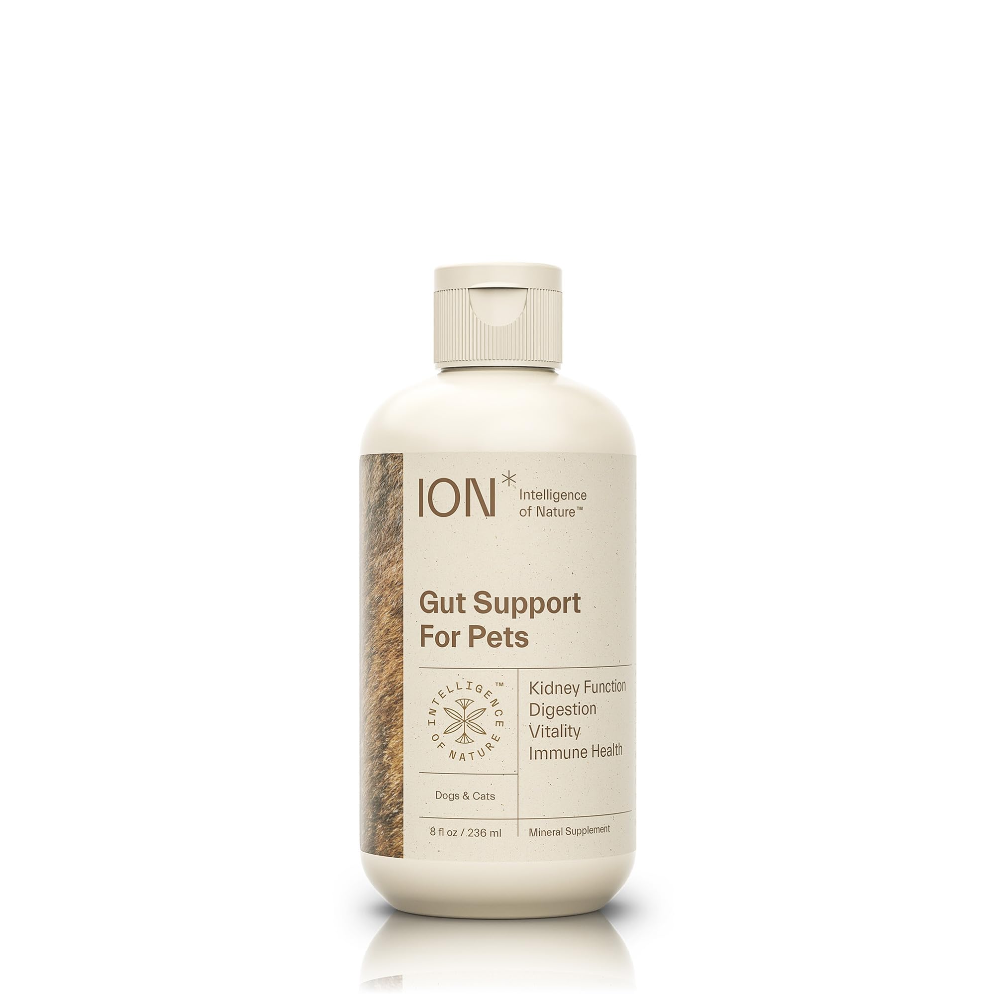 ION* Inteligencia de la Naturaleza: gotas para cuidado intestinal de mascotas, apoyan diversidad microbiológica.