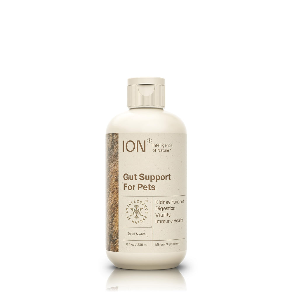 ION* Inteligencia de la Naturaleza: gotas para cuidado intestinal de mascotas, apoyan diversidad microbiológica.