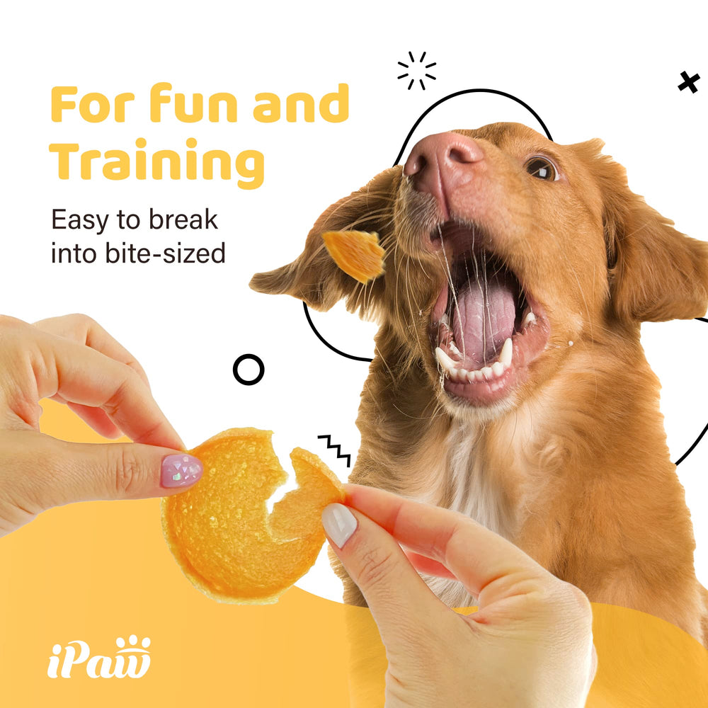 iPaw Chips de Pollo: aroma delicioso para premiar entrenamientos.