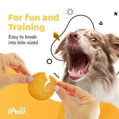 iPaw trocitos de pavo sin granos, aptos para perros con estómagos sensibles