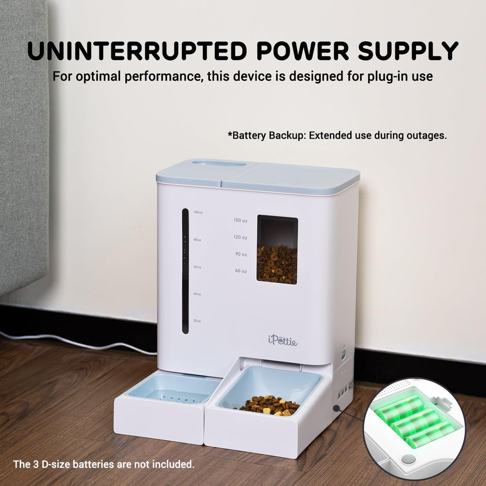 iPettie FW54 compatible con alimentos secos de 3 a 14 mm.