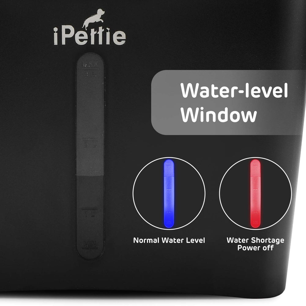 iPettie Kamino, gran capacidad para beber durante días.