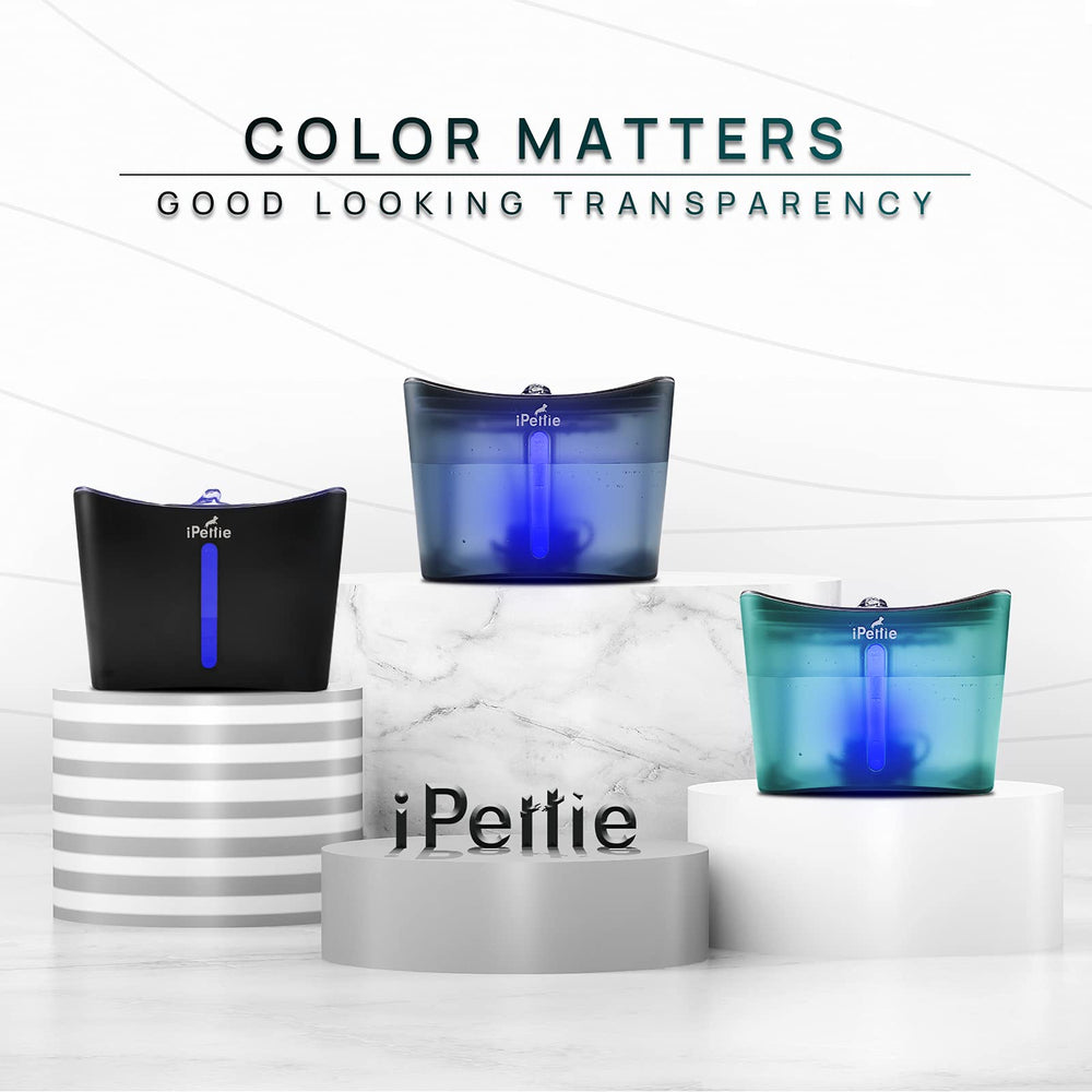 iPettie Kamino, iluminación nocturna integrada para atraer a las mascotas a beber.