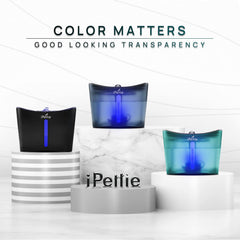 iPettie Kamino, iluminación nocturna integrada para atraer a las mascotas a beber.