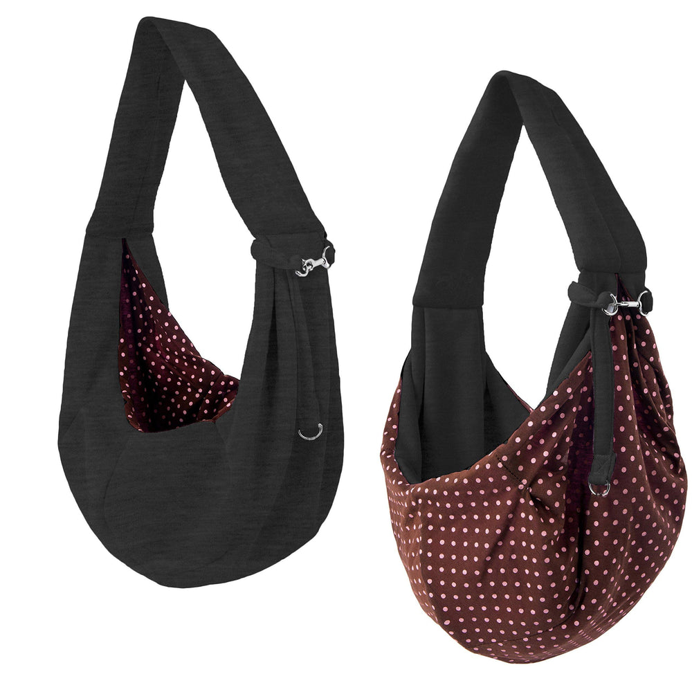 iPrimio Reversible Papoose: vista frontal del transportín cómodo para paseos.