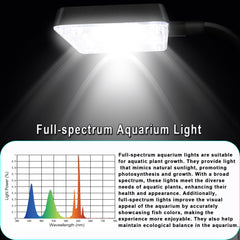 iPriro acuario nano con filtro colgante de flujo ajustable.