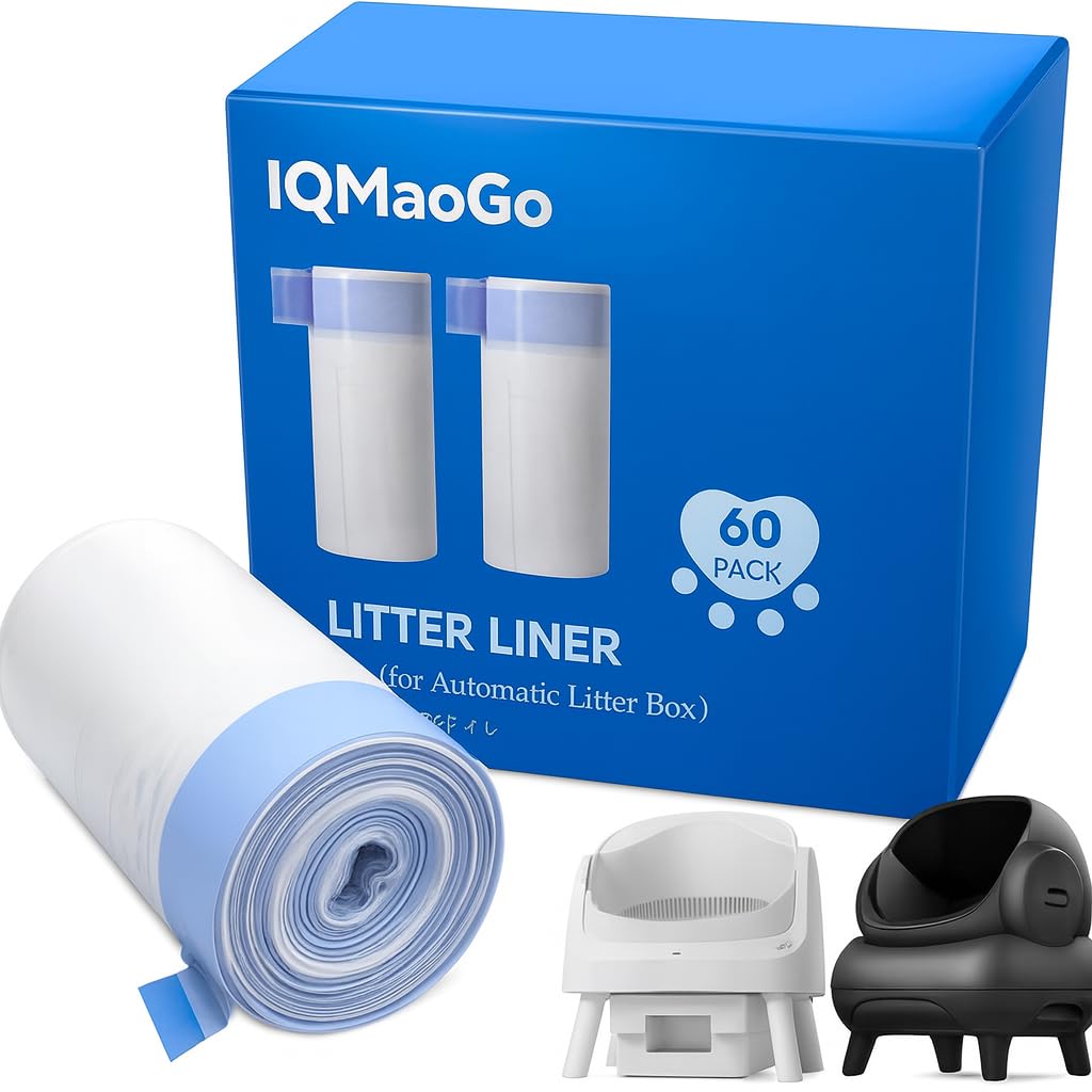 IQMaoGo bolsas para caja de arena compatibles con Neakasa M1 para limpieza sin contacto