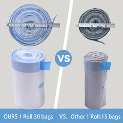 IQMaoGo bolsas resistentes LDPE 3 mil protegiendo de desgarros y fugas