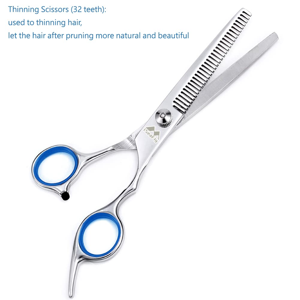 Tijeras iSeaFly para detalles finos, corte limpio y duradero.