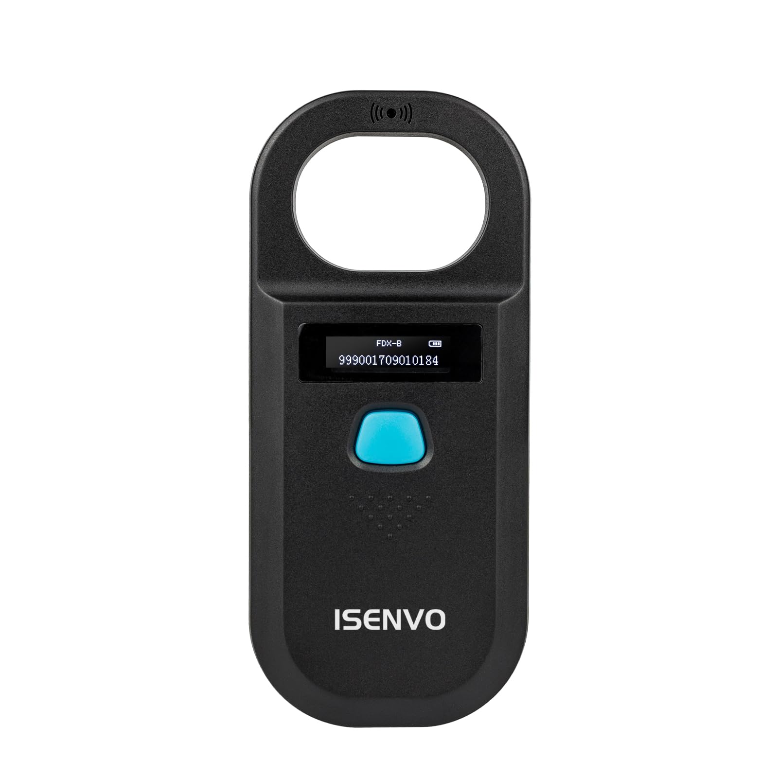 ISENVO lector de microchip con pantalla retroiluminada para lectura fácil de mascotas