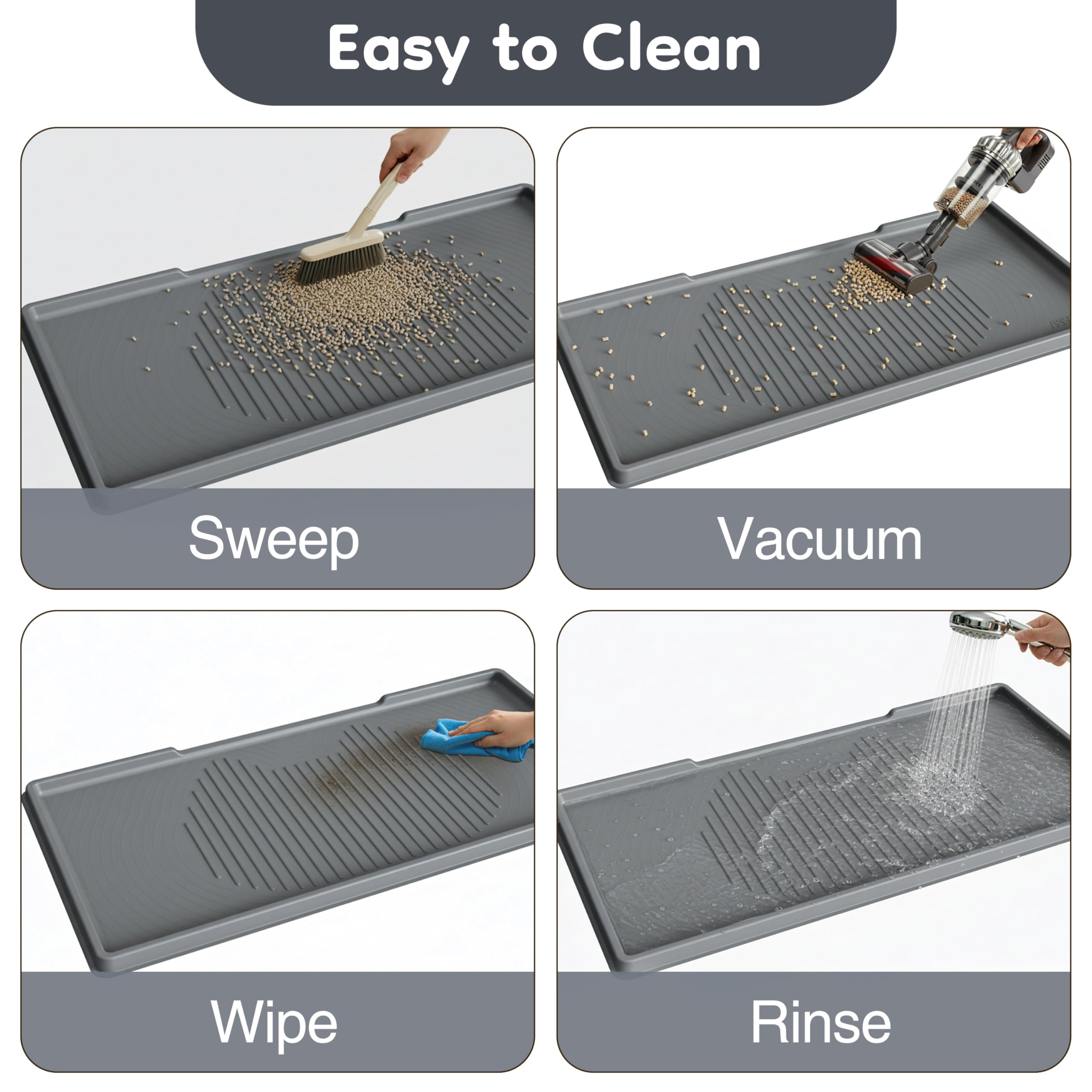 ISSEVE alfombrilla ergonómica para gato con descanso cómodo