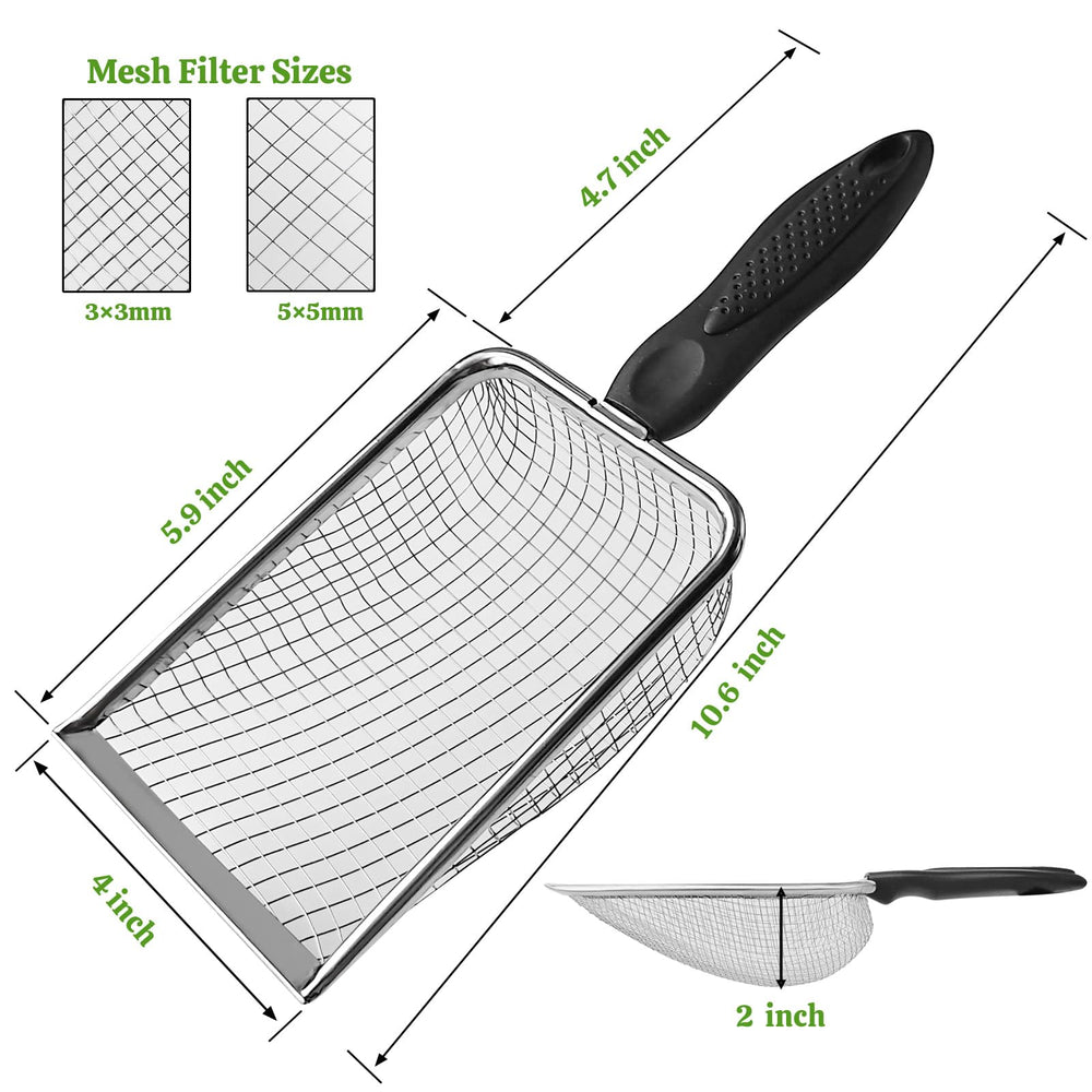 ISYOKE cuchara con gancho, mango ergonómico para almacenamiento sencillo.