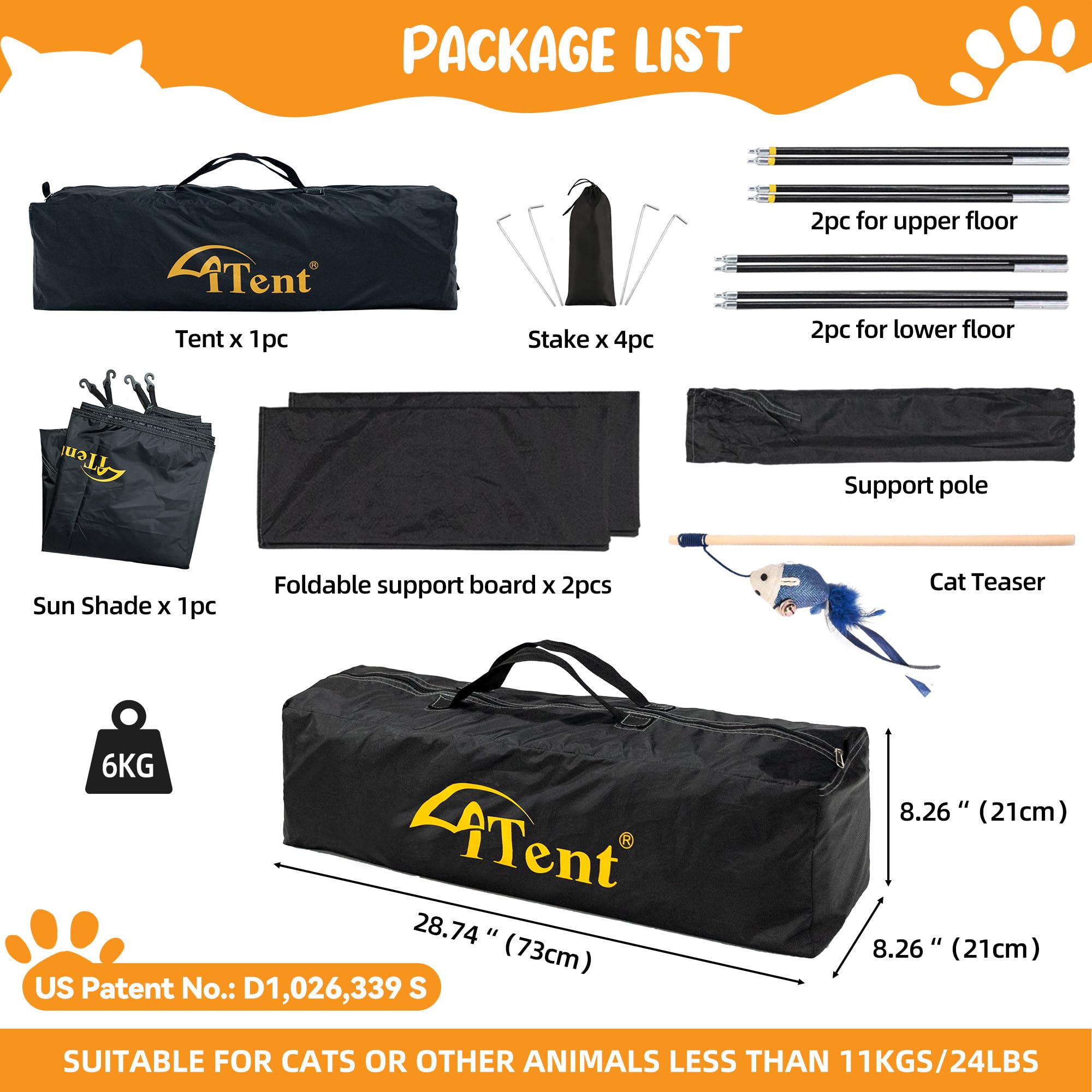 ITENT portable y plegable para uso en casa o viaje.