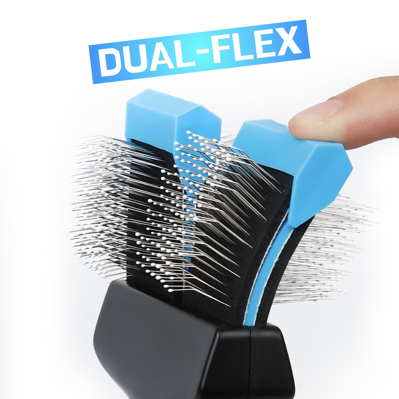iToleeve Dual Flex Slicker dos caras: deslanado y peinado en una sola herramienta