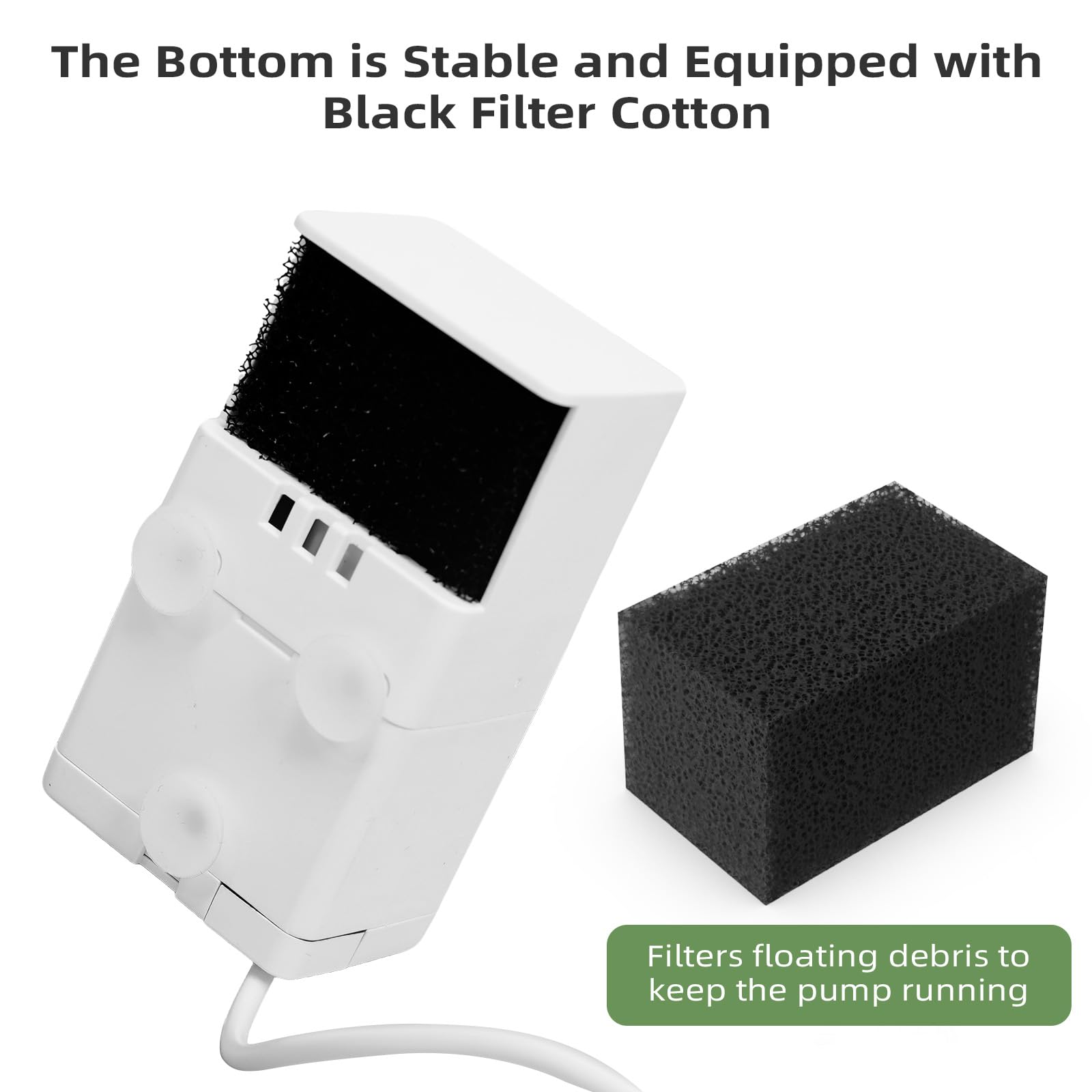 Bomba ITSCUTE D443 de limpieza fácil para mantenimiento regular.