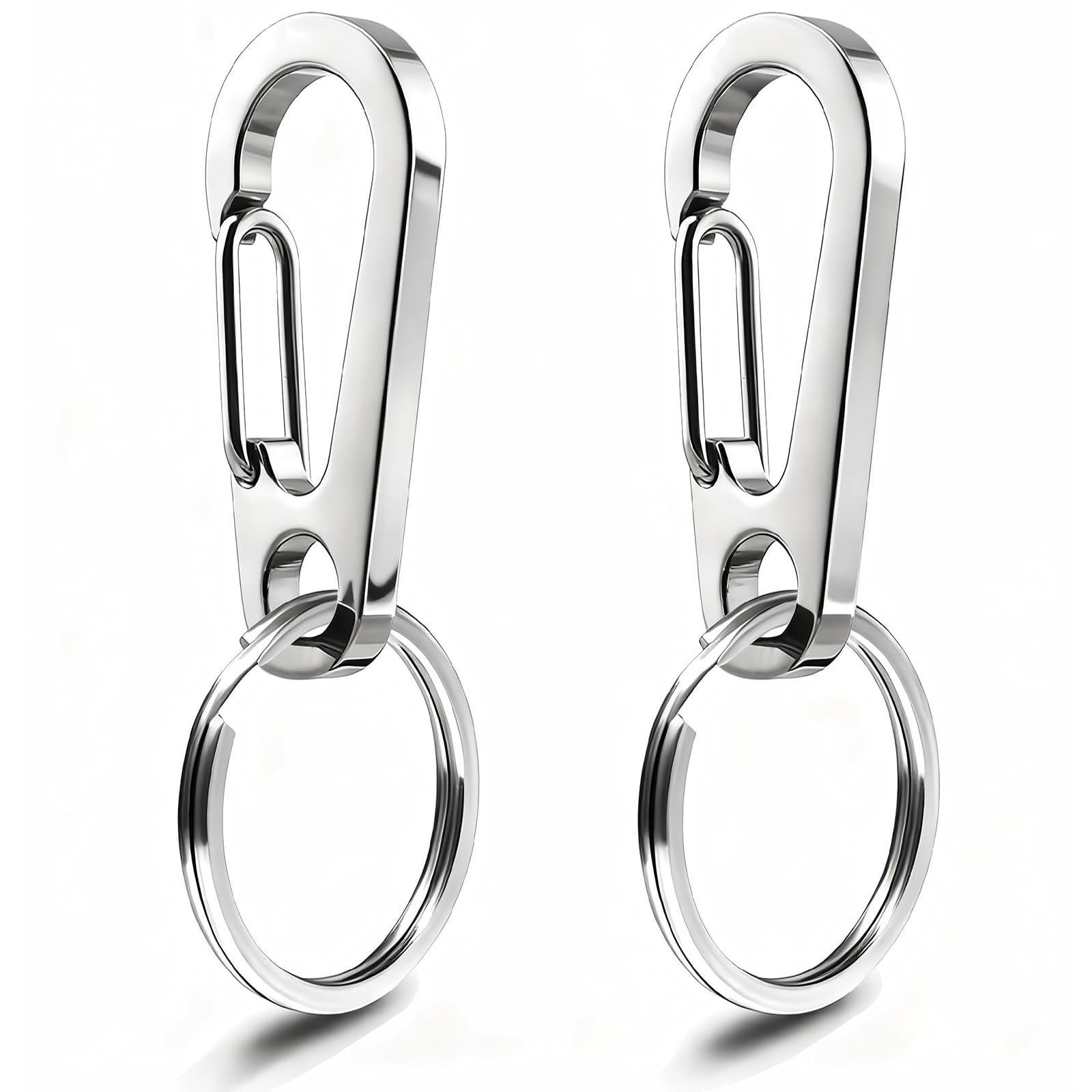 IVIA PET clips de etiquetas para perro en acero 304 con cierre seguro.