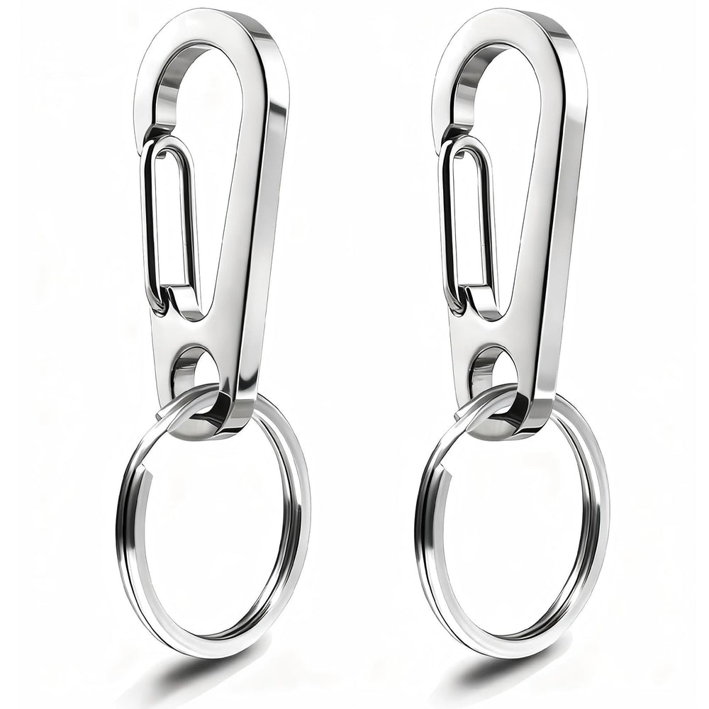 IVIA PET clips de etiquetas para perro en acero 304 con cierre seguro.