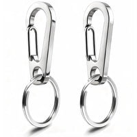 IVIA PET clips de etiquetas para perro en acero 304 con cierre seguro.