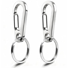 IVIA PET clips de etiquetas para perro en acero 304 con cierre seguro.
