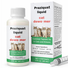 IVULTRA Lvermect líquido para gatos, botella de 60 ml para mezclar con comida, apoyo digestivo