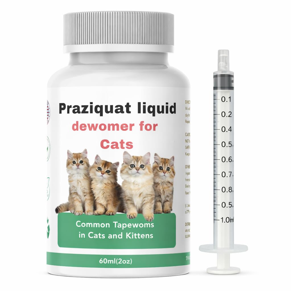 IVULTRA Praziquantel Dewomax para gatos, dosificación diaria fácil