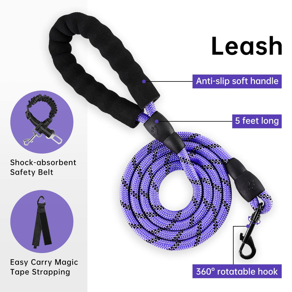 IVY&LANE Clips delanteros y traseros: dirige al perro con seguridad