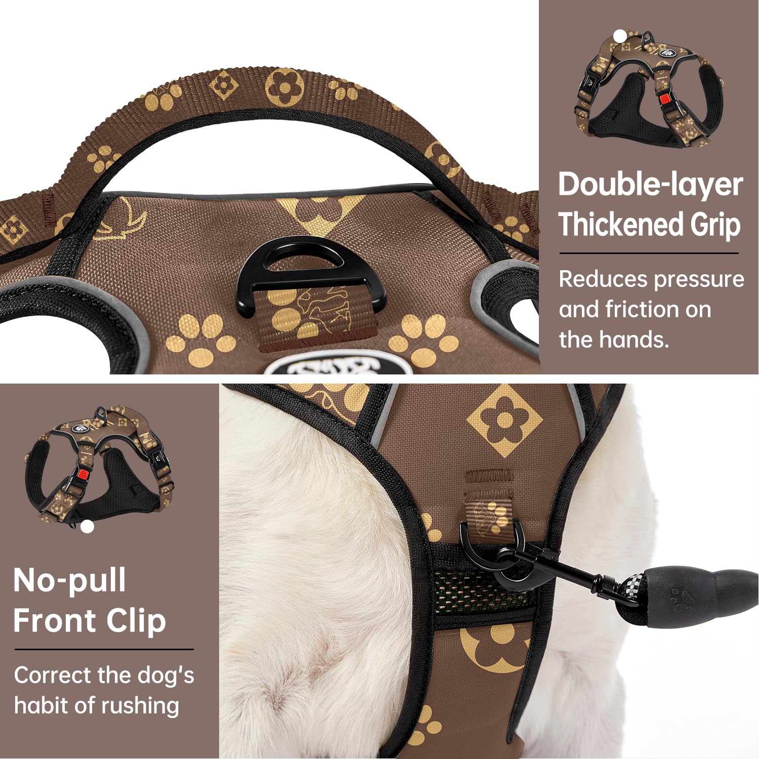 IVY&LANE correas ajustables con cuatro cintas para ajuste perfecto.