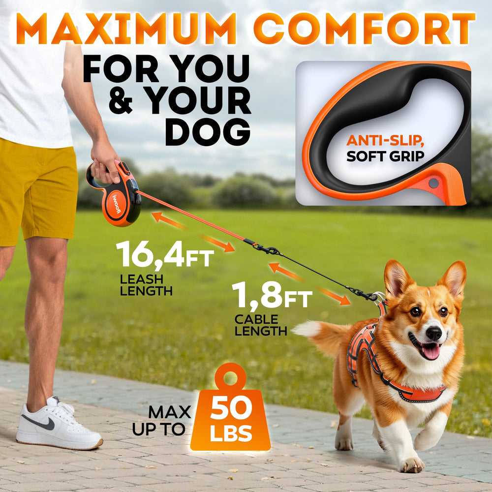 IWOOFI cable resistente a mordidas para caminatas seguras y duraderas