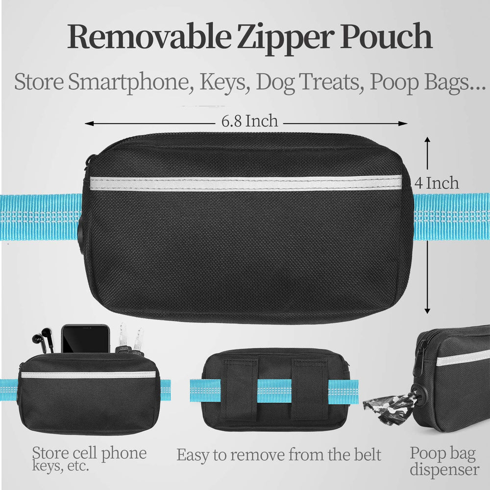 iYoShop bolsillo con cremallera desmontable para llaves y teléfono