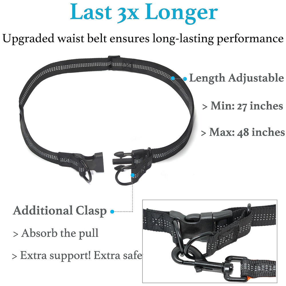 iYoShop cinturón ajustable para perro, ajuste seguro durante el paseo.