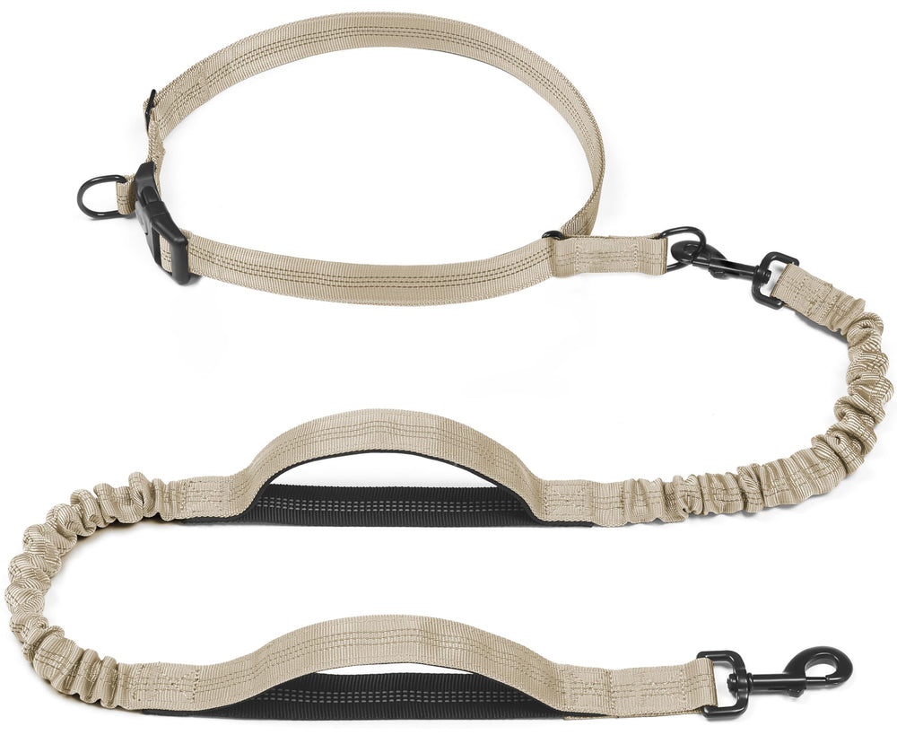 iYoShop correa retráctil manos libres para perros con control suave durante paseos