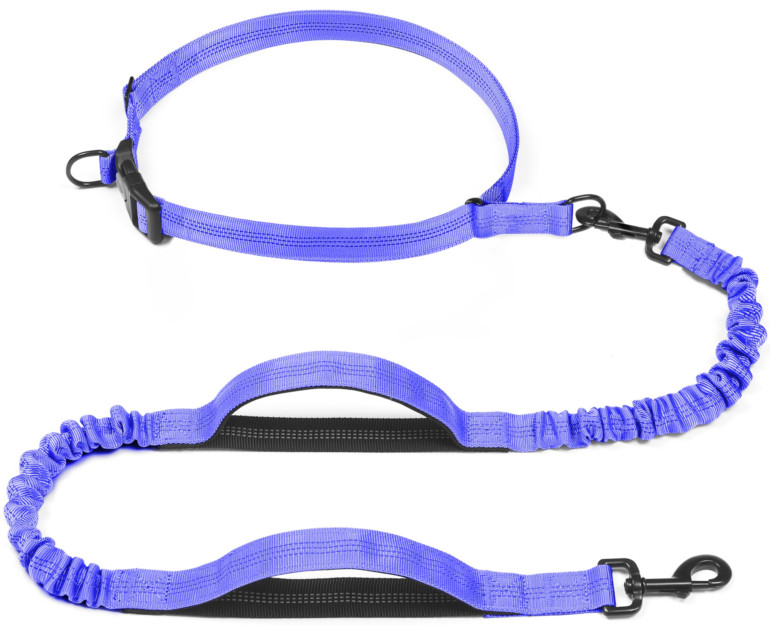 iYoShop correa retráctil manos libres para perros, facilita paseos sin usar las manos.