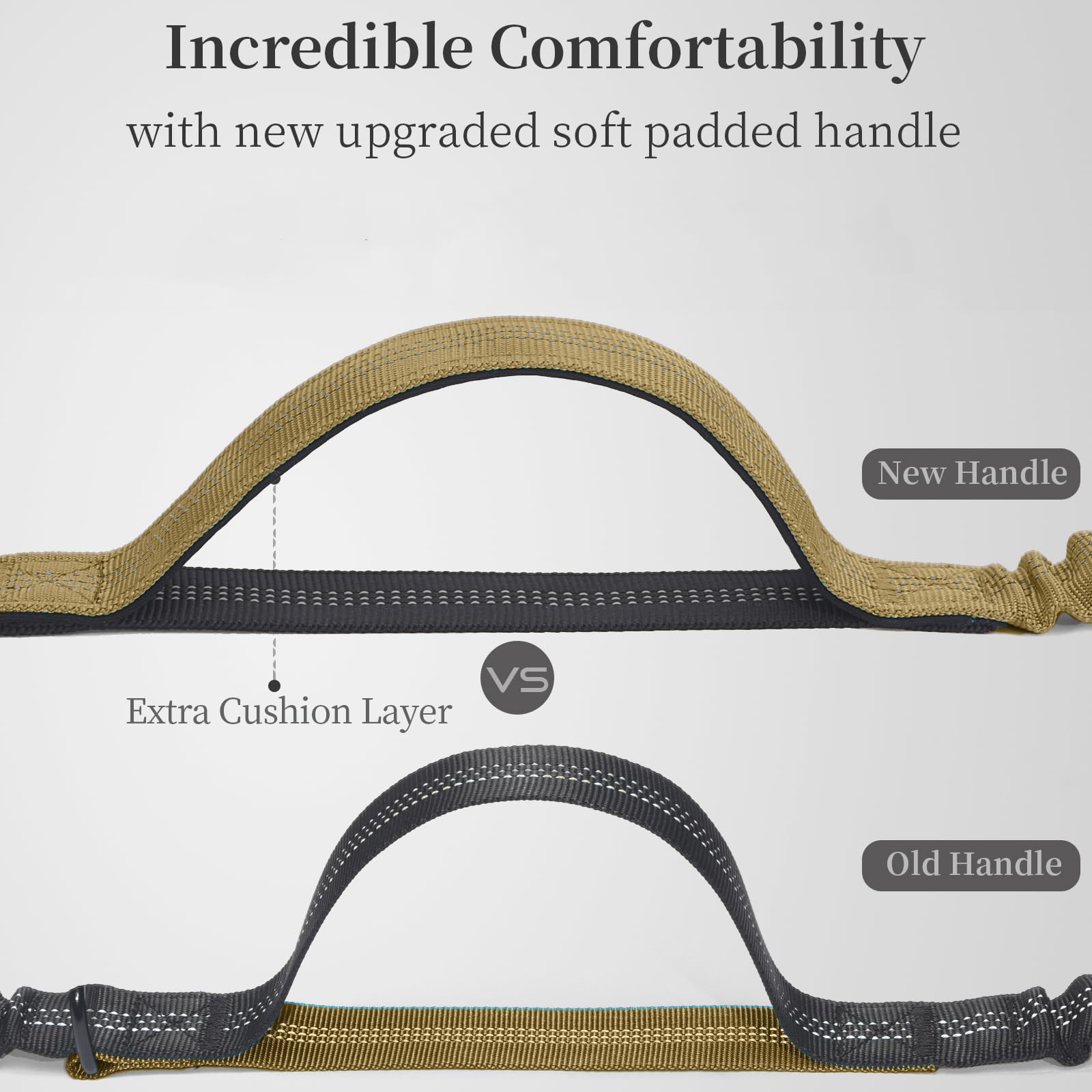 iYoShop doble asa bungee para mayor control durante caminatas