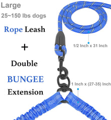 iYoShop extensor bungee doble de 20-35 pulgadas absorbe tirones durante paseos