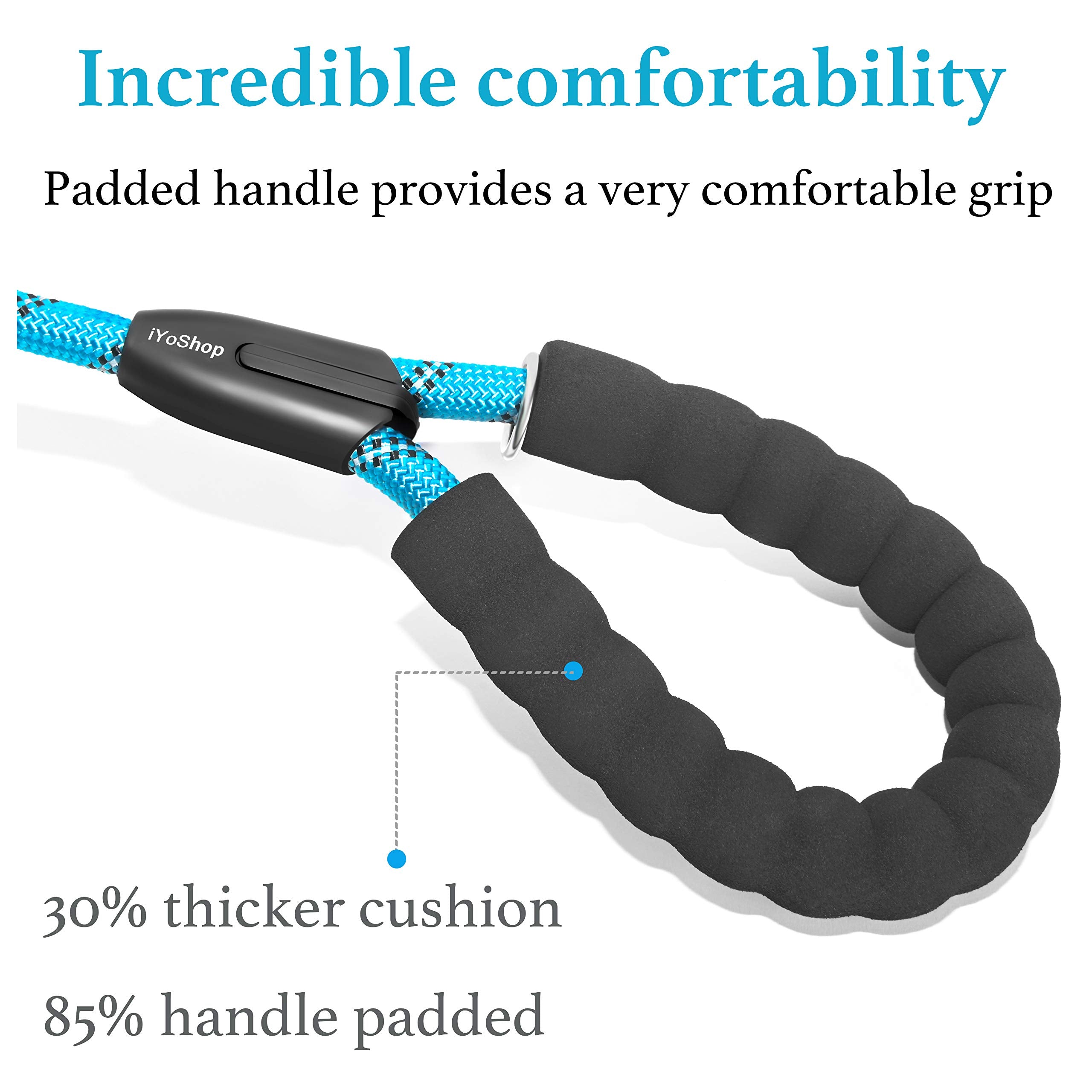 iYoShop Manijas acolchadas, tacto suave y control cómodo durante caminatas largas.