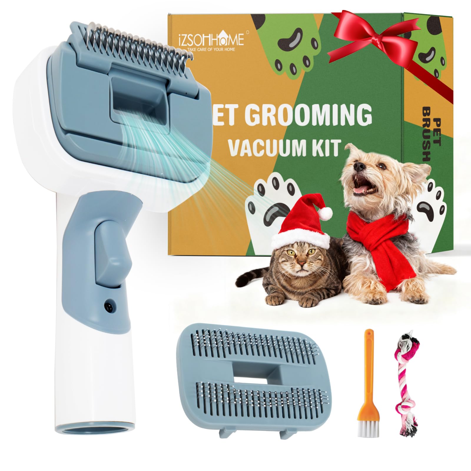 IZSOHHOME cepillo universal para aspiradora facilita recoger pelo suelto en mascotas