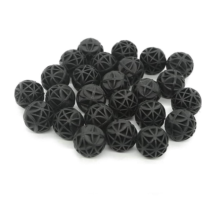 Bolas bio J-star de 26 mm para filtración porosa y mayor oxigenación.