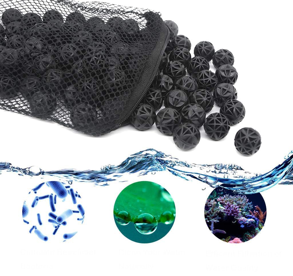 Bolas bio J-star, 16 mm, mejoran la oxigenación del agua.