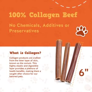Jack&Pup stick de colágeno: ingrediente único, sin aditivos.