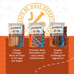 Jack&Pup stick sin aditivos artificiales: apto para perros sensibles.