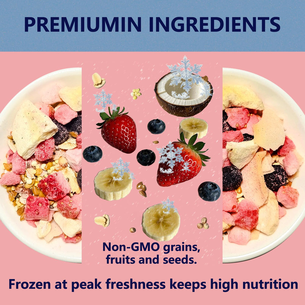 JADINGSFARM Mezcla Buffet Frutal: almacenamiento conveniente para mantener frescura entre usos.