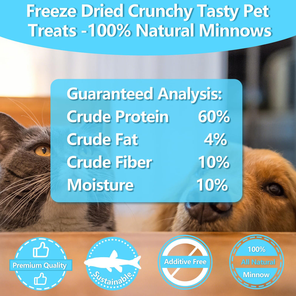 JADINGSFARM Minnows: snack práctico para entrenamiento y premios diarios.