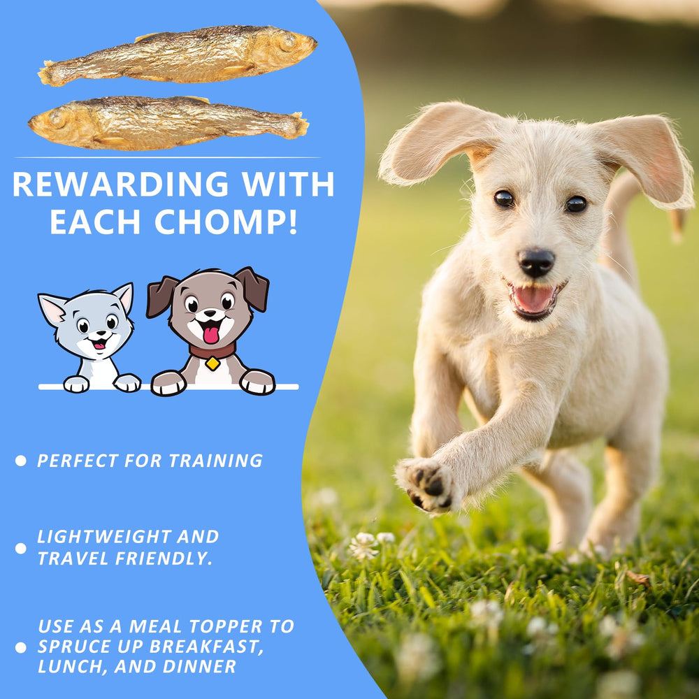 JADINGSFARM trozos pequenos de arenque para perros y gatos, faciles de comer