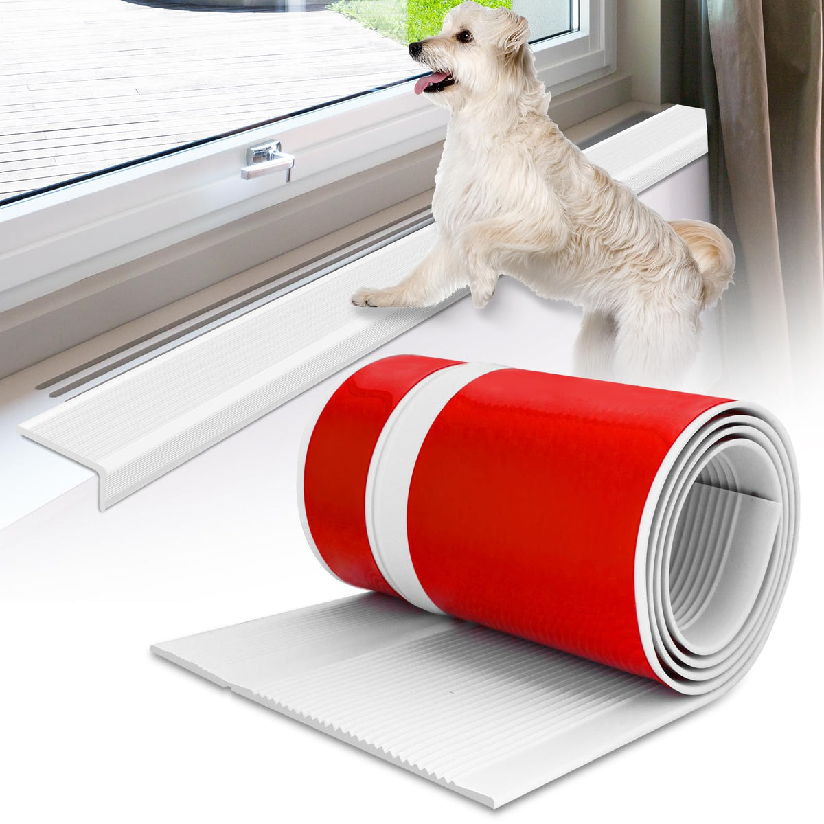 Protector Jahomfai para alfeizar de ventana evita rayaduras en superficies